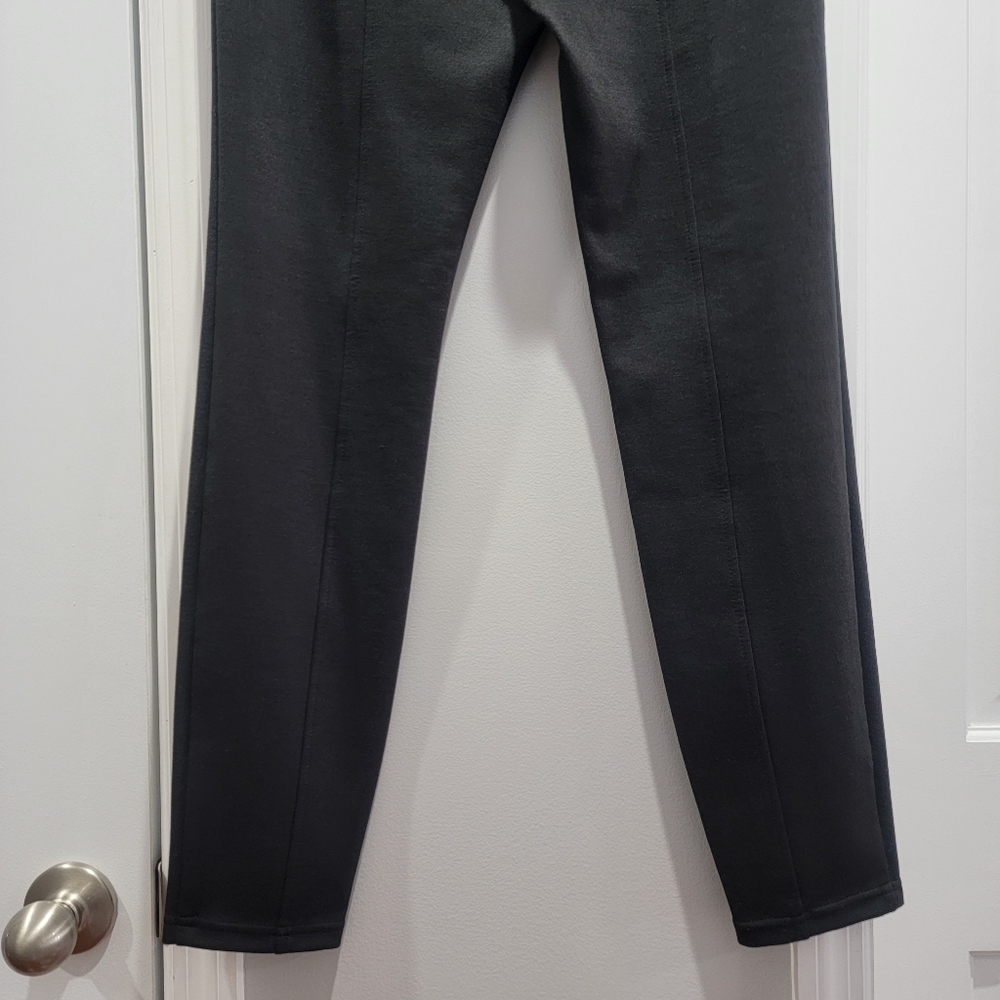NY&Co Stretch Casual Dressy Leggings with Line Detail - Picture 4 of 13